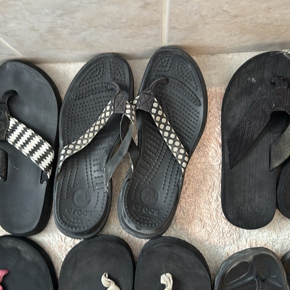 Box of flip-flops 7.5 women’s 8 pairs - Picture 4 of 9